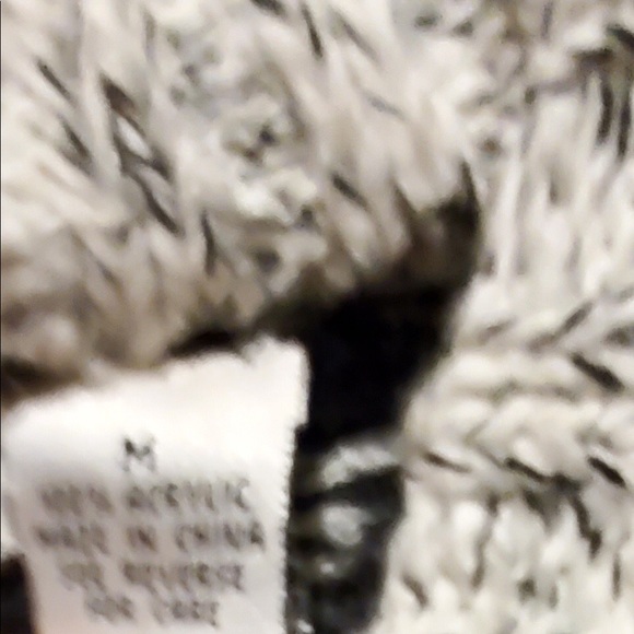 NWT VINTAGE Knit Knit Fair Isle Button Front Cardigan Size Medium - Picture 5 of 6